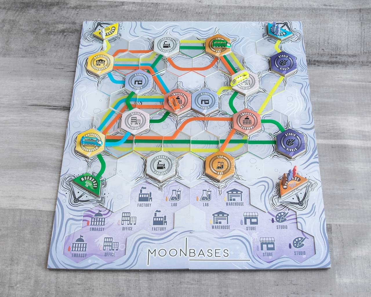 Amazon.com: Maglev Maps Board Game, Strategy Board Game for Adults